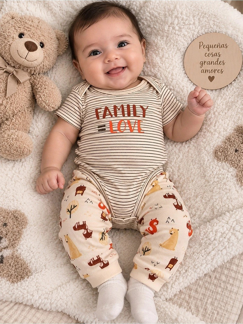 Carter's Baby 3M Striped Matching Set Like New
